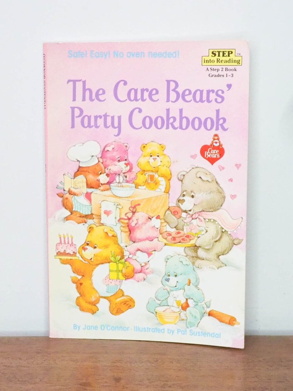 Vtg The Care Bears Party Cook Book - 80's Children's Cookbook - No Oven Needed!
